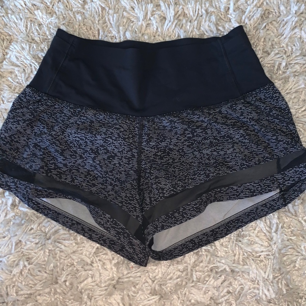 Lululemon Speed up High waisted shorts 2.5
